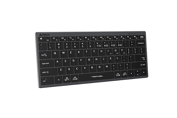A4tech FBX51C Fstyler Dual Mode Bluetooth / 2.4G Wireless Compact Rechargeable Keyboard