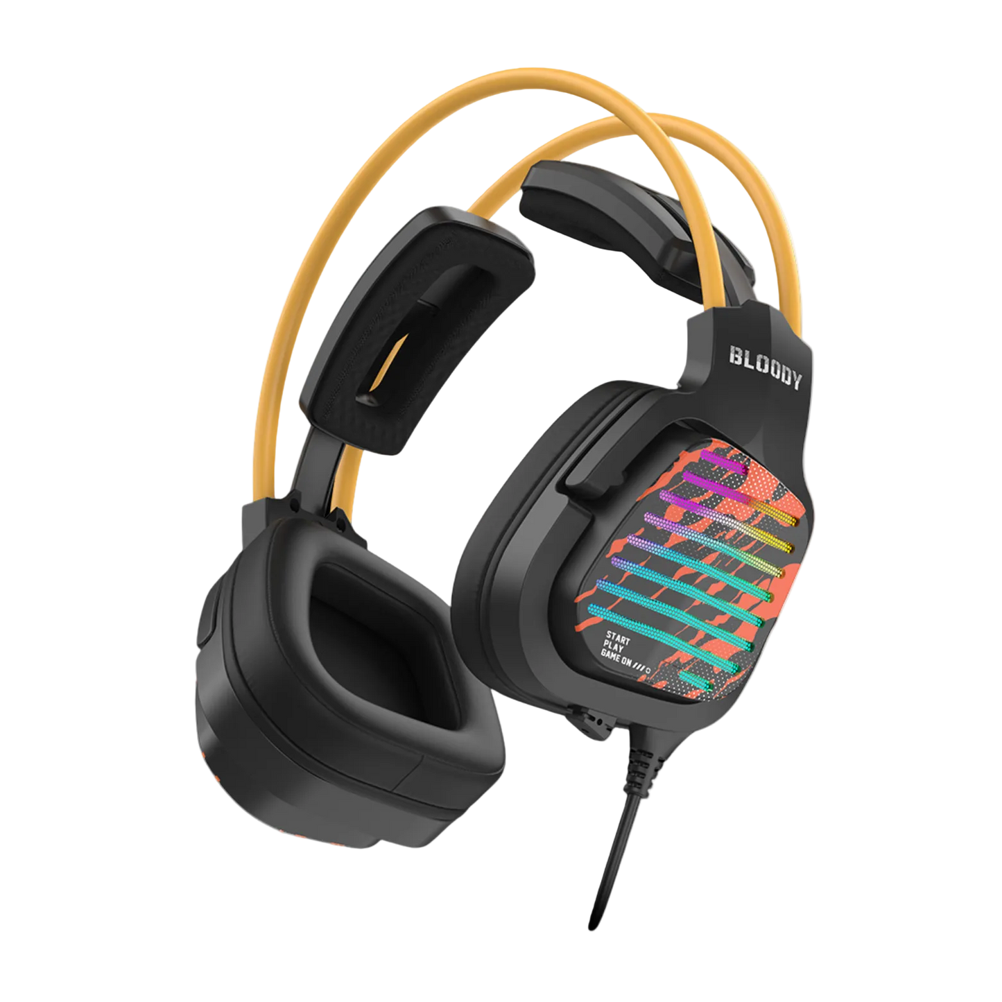 Bloody G565 Virtual 7.1 Surround Sound RGB USB Gaming Headphone
