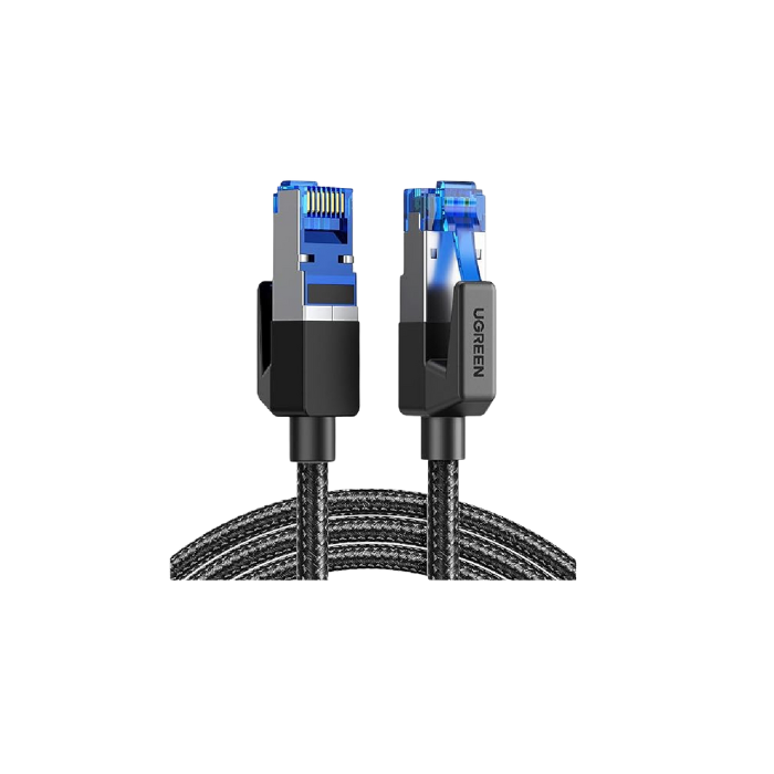 30800 Cat8 CLASSⅠF/FTP Round Ethernet Cable With Braid 20M