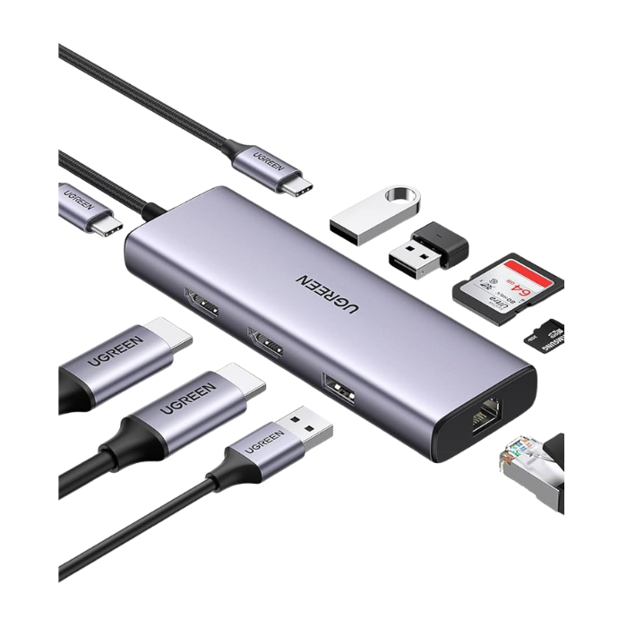 15534 USB-C Multiport Converter 8K@30Hz + PD