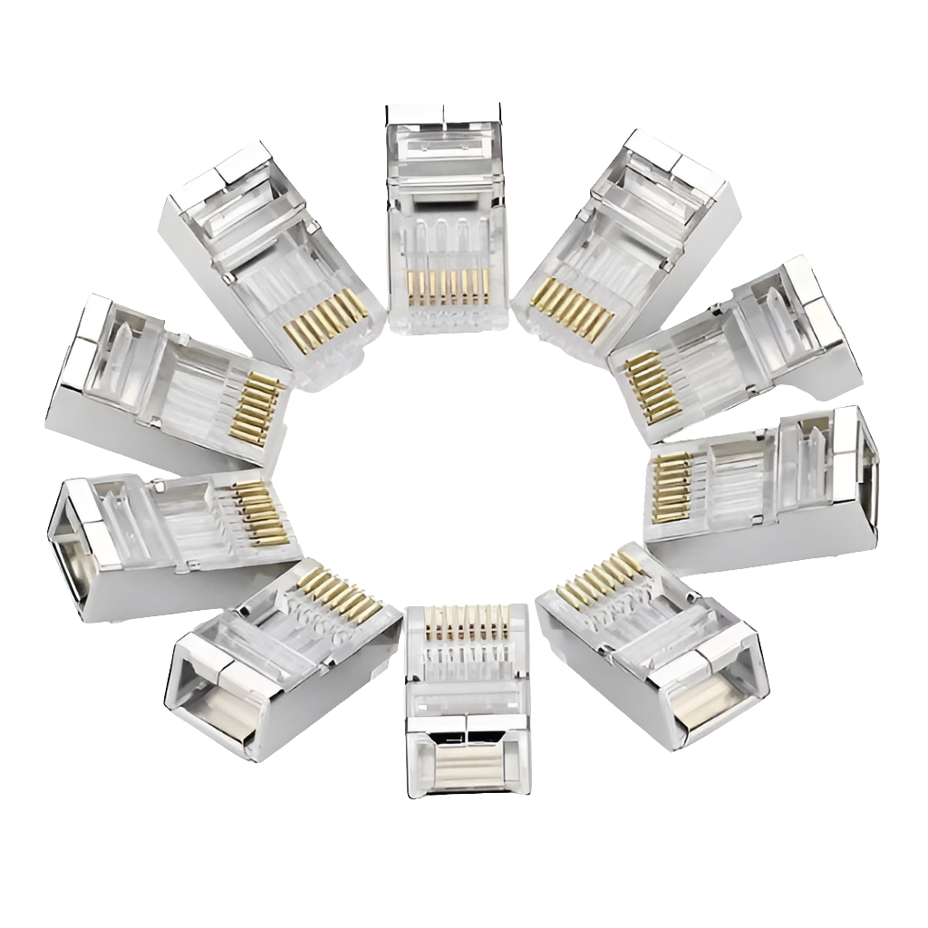 20333 UGREEN Cat 6 Shielded Crystal Head 10 Pack