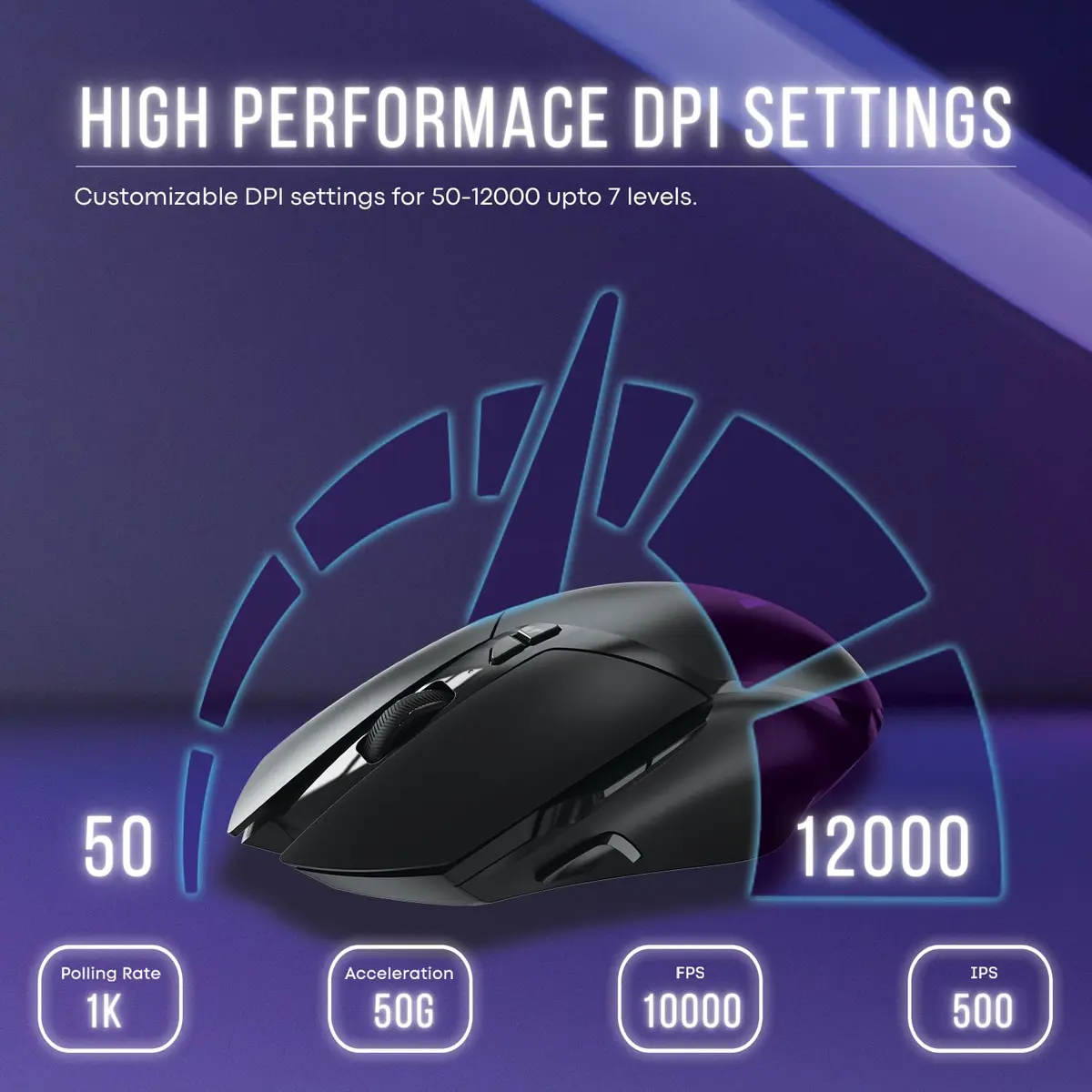 RAPOO V30L Wired/Wireless Gaming Mouse Black