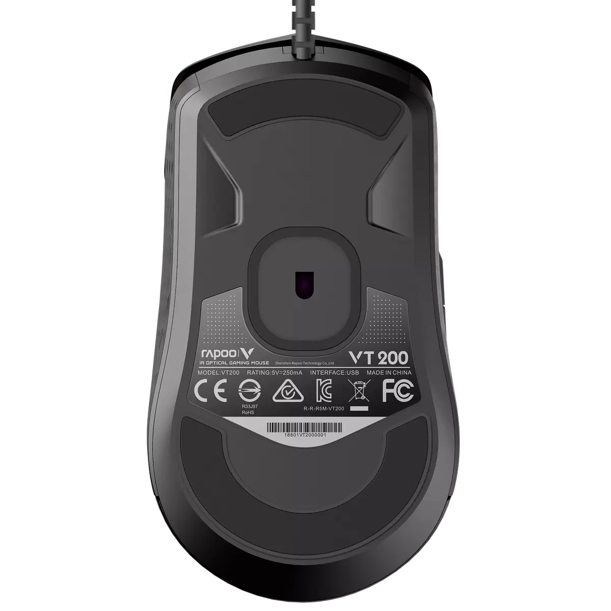 RAPOO VT200 IR Optical Gaming Mouse Black