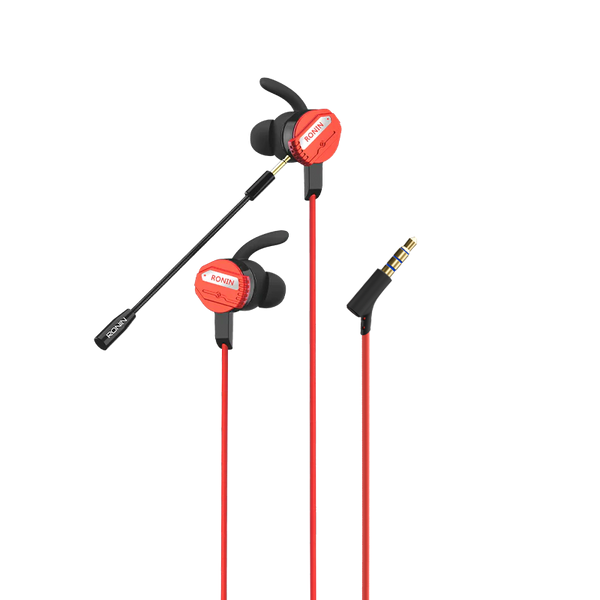 R-007 Gamerz Handsfree Red for Mobile Gaming