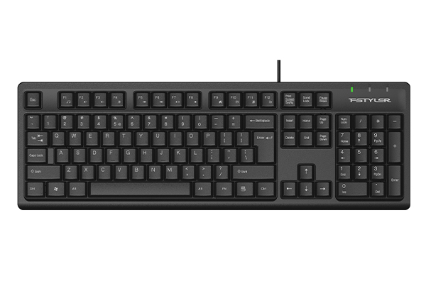 A4Tech FK12 FStyler Multimedia Comfort Keyboard
