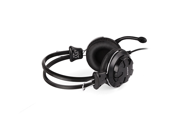 A4Tech HS-28i Headphone 4-Pin Black without Cable Adapter