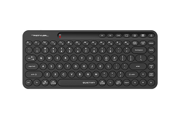 A4Tech FBK36C Fstyler Bluetooth and 2.4G Rechargeable Keyboard Black