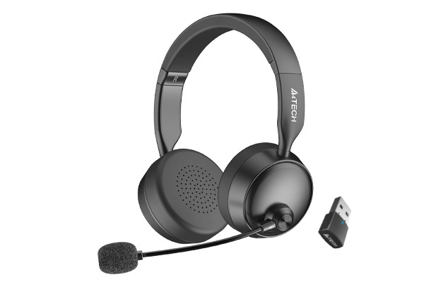 A4Tech BH235 Fstyler Bluetooth v5.3 Wireless Headset (BH230+BN-10) Black