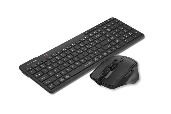 A4Tech FB2800C Air2  Fstyler Bluetooth + 2.4G Wireless Rechargeable Keyboard & Mouse Combo