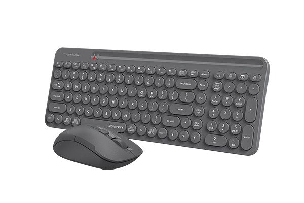 A4tech FG3300 Air2  Fstyler 2.4G Wireless Power-Saving QuietKey 2-Zone Combo Set