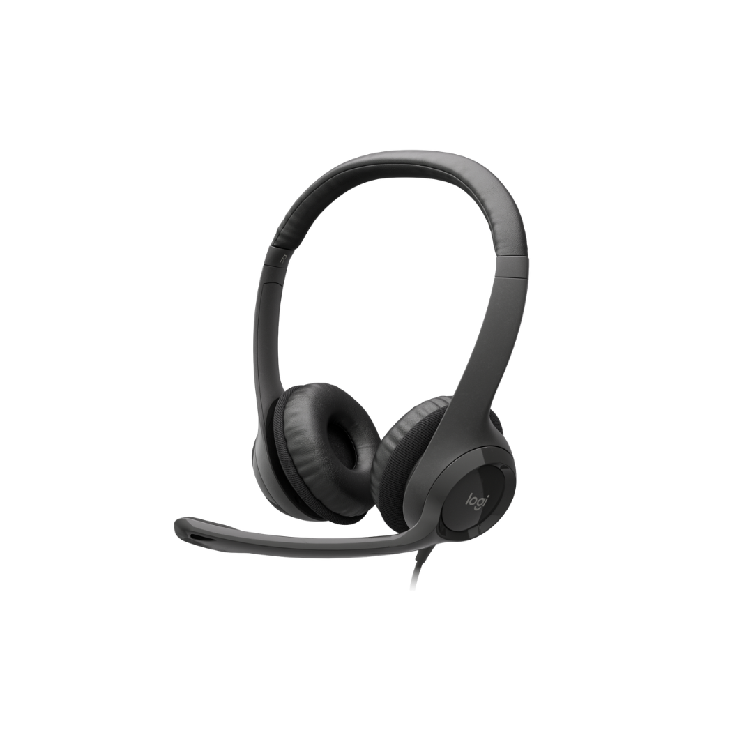 H390 USB Headset - Black,Rose And White