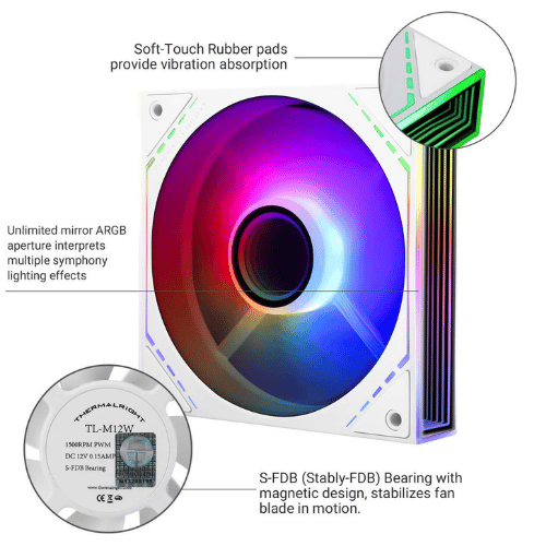 Thermalright TL-M12W-S ARGB 120mm pic 2