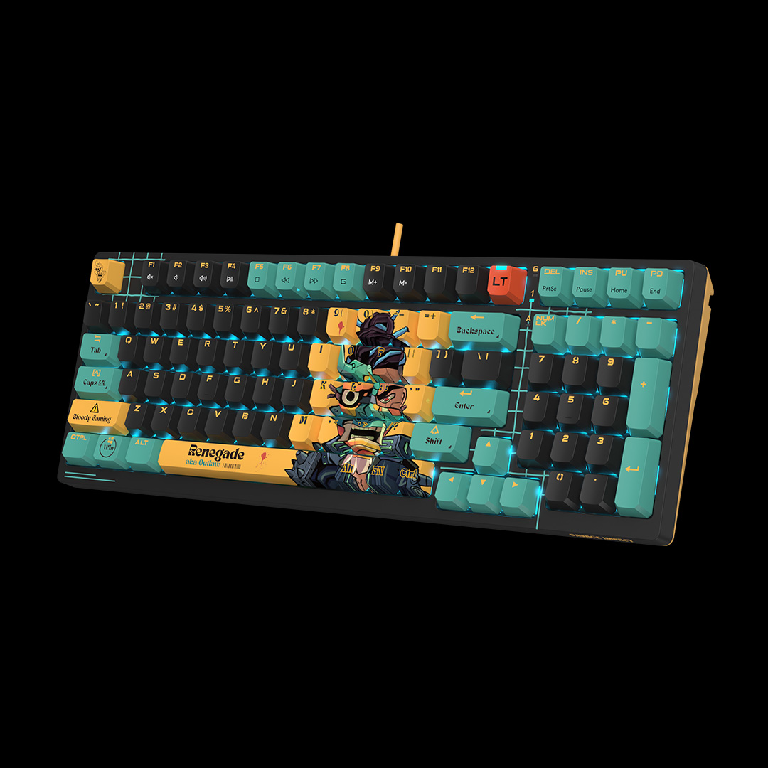 Bloody AT98 Alpha Optical Switch Mechanical Keyboard USB
