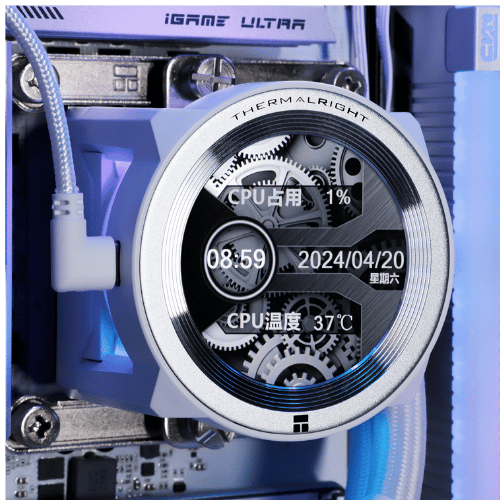 Thermalright Core Vision 360 White ARGB pic 2