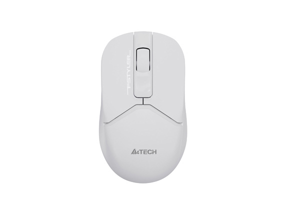 A4Tech FG12S Fstyler 2.4G Wireless Silent Mouse Black angled design
