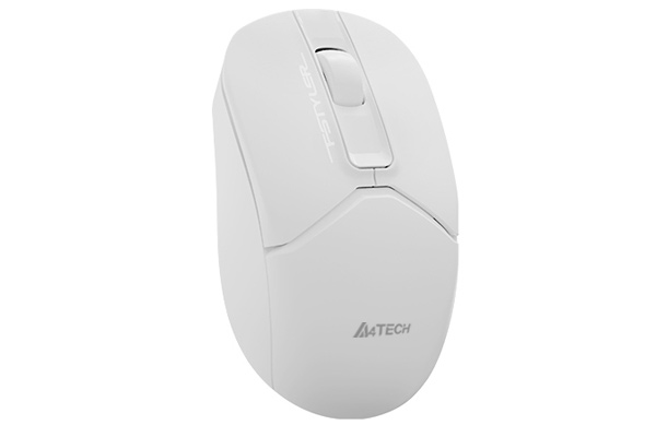 A4Tech FG12S Fstyler 2.4G Wireless Silent Mouse Black angled design