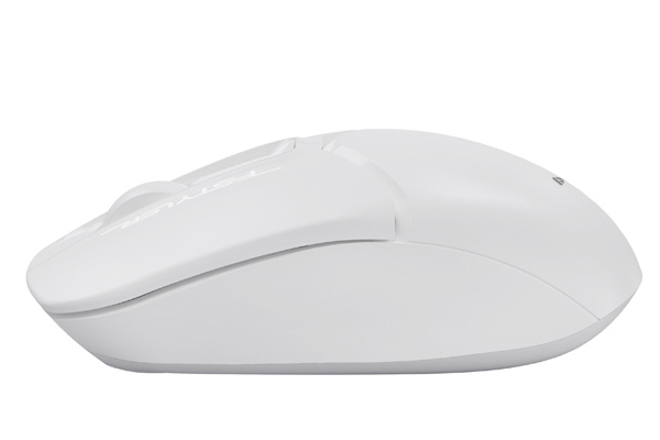 A4Tech FG12S Fstyler 2.4G Wireless Silent Mouse Black angled design