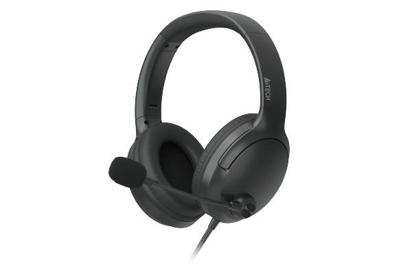 A4tech FH280U Conference Over-Ear Foldable Headphone USB Black