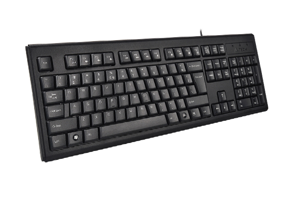 A4tech KRS-83 Comfortkey Wired Natural_A Shape Keyboard