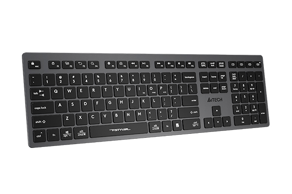 A4tech FBX50C Fstyler  Dual Mode Bluetooth / 2.4G Wireless Rechargeable Keyboard