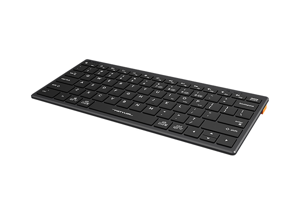 A4tech FBX51C Fstyler Dual Mode Bluetooth / 2.4G Wireless Compact Rechargeable Keyboard