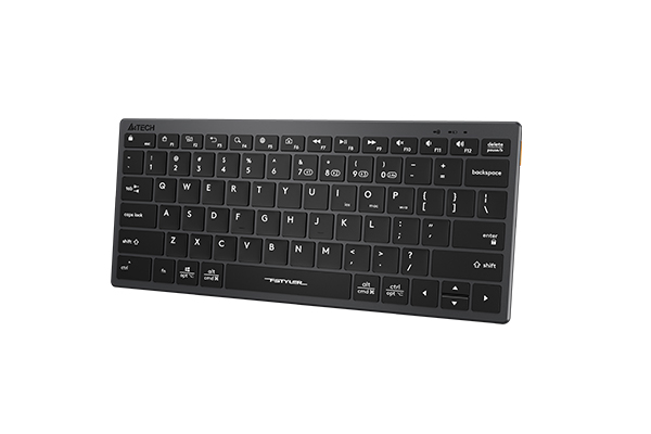 A4tech FBX51C Fstyler Dual Mode Bluetooth / 2.4G Wireless Compact Rechargeable Keyboard