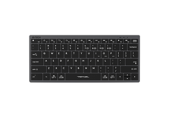A4tech FBX51C Fstyler Dual Mode Bluetooth / 2.4G Wireless Compact Rechargeable Keyboard