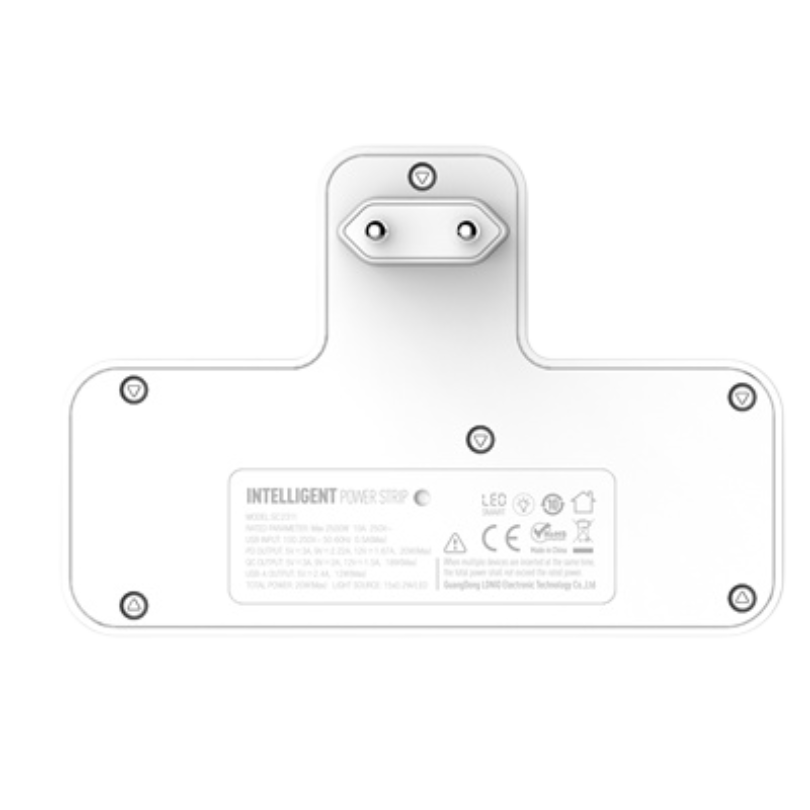 LDNIO SC2311 2 AC Outlets pic 3