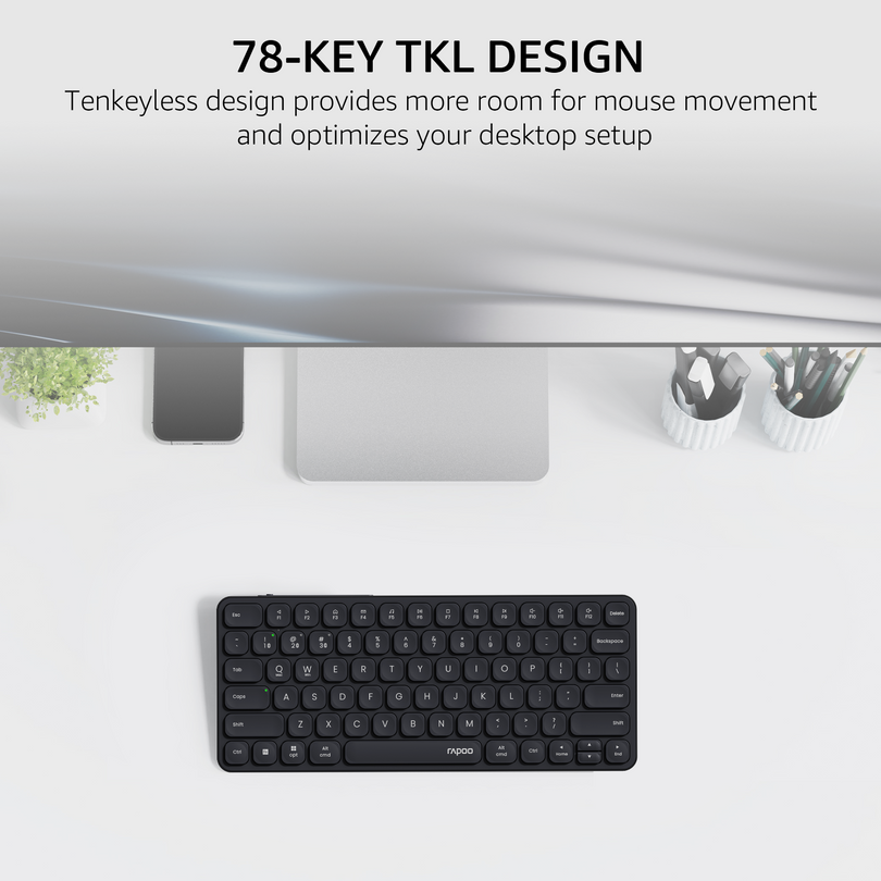 Rapoo E9050L Multi-Device Wireless Keyboard