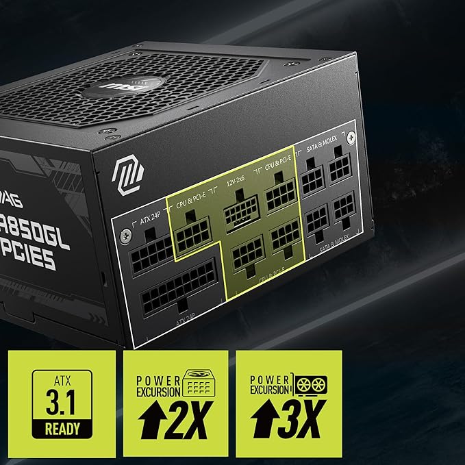 MSI MAG A850GL PCIE 5