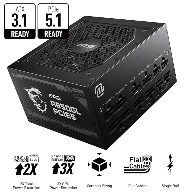 MSI MAG A850GL PCIE 5