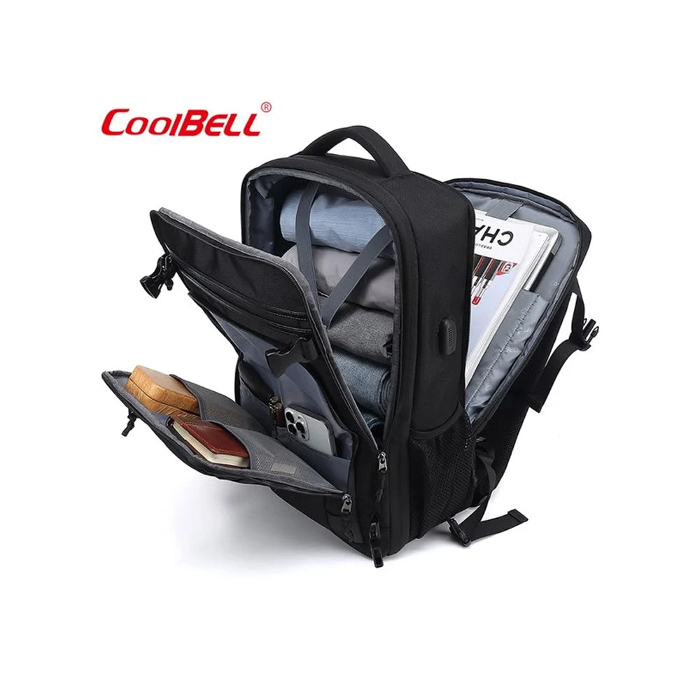 CoolBell 8265 Travel Backpack Rear Panel