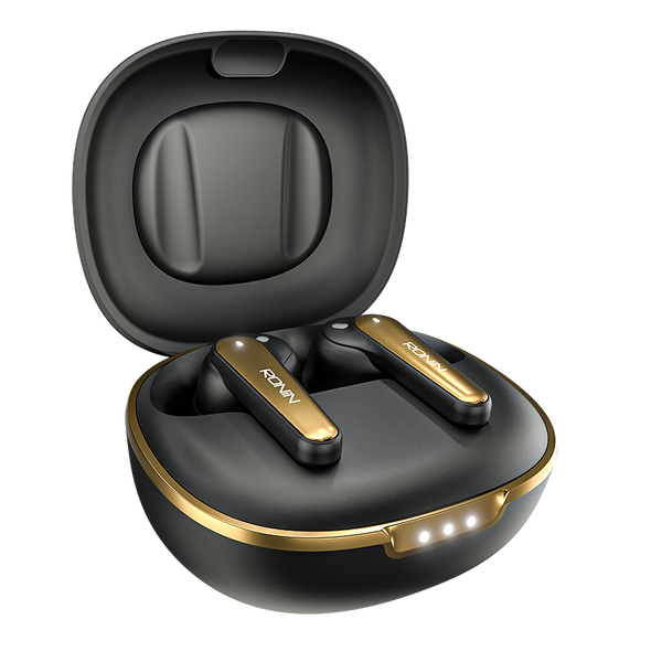 Ronin R-7065 Eclipse true wireless earbuds with charging case