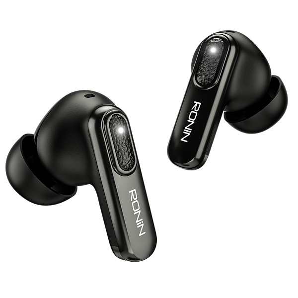 Ronin R-7080 Nox wireless earbuds with charging case