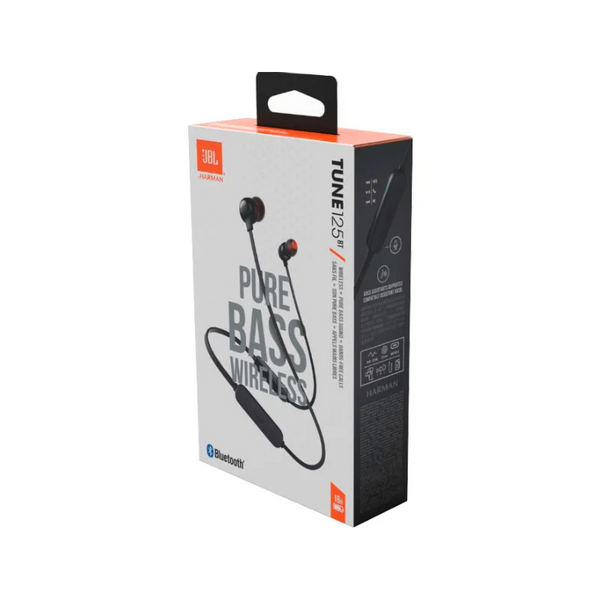 JBL Tune 125BT wireless neckband earphones with Bluetooth 5.0 and JBL Pure Bass sound