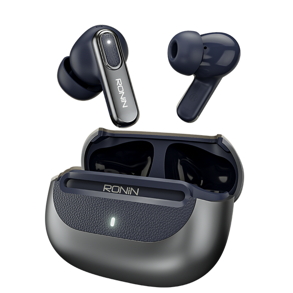 Ronin R-7080 Nox wireless earbuds with charging case