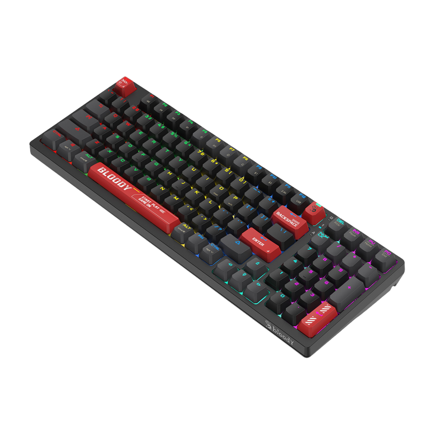 Bloody WS98 RGB Wireless BLMS Mechanical Keyboard Bloody Red