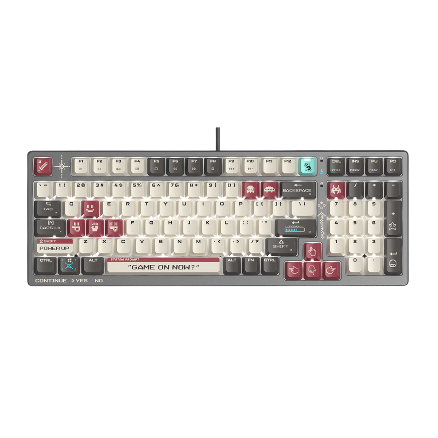 Bloody S98 (Pixels Red) BLMS Mechanical Gaming Keyboard