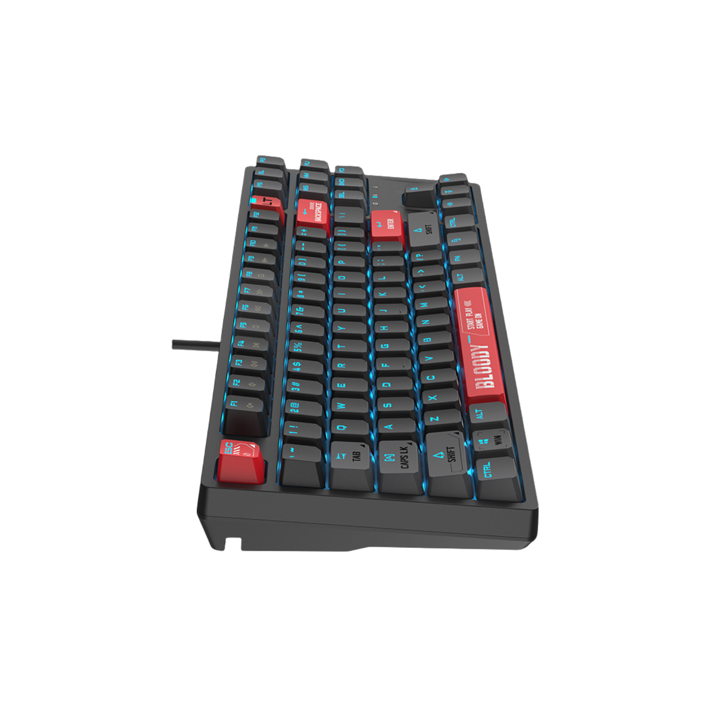 Bloody Alpha AT87 (Bloody Red) Optical Switch Mechanical Keyboard USB US Layout