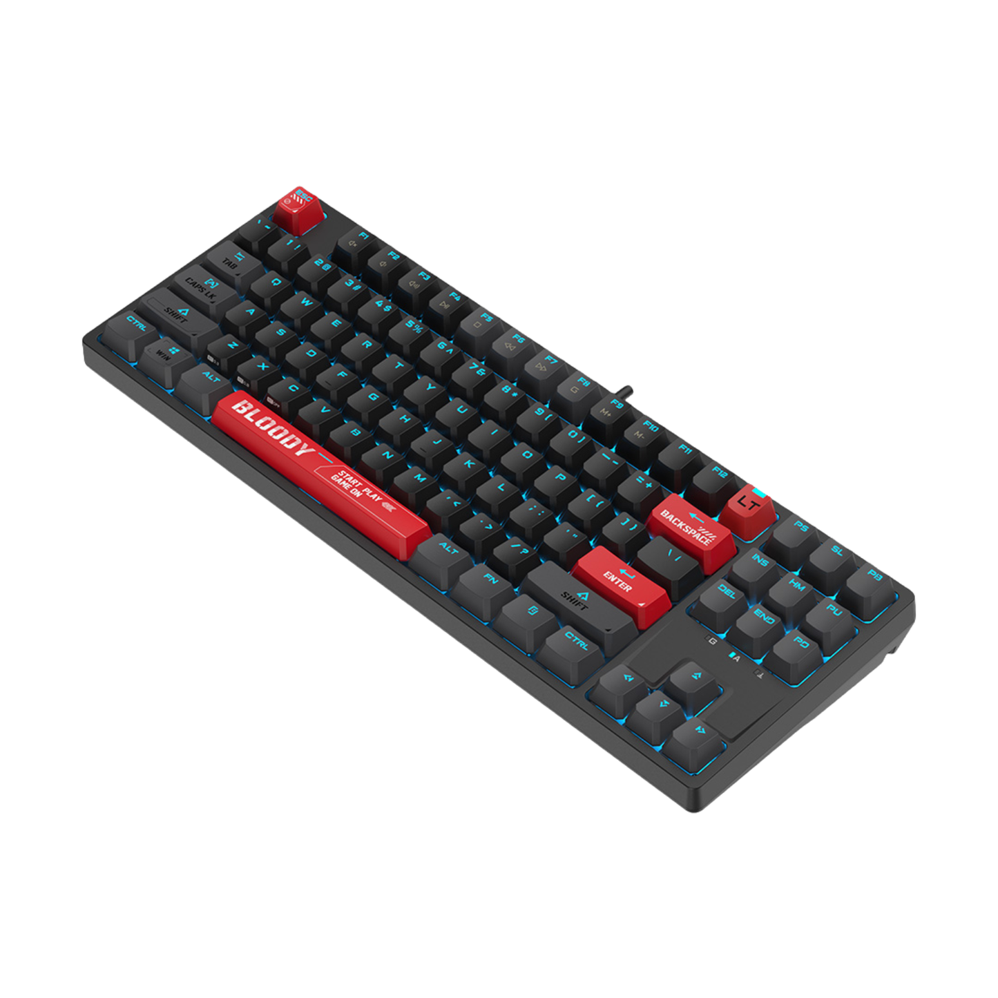 Bloody Alpha AT87 (Bloody Red) Optical Switch Mechanical Keyboard USB US Layout