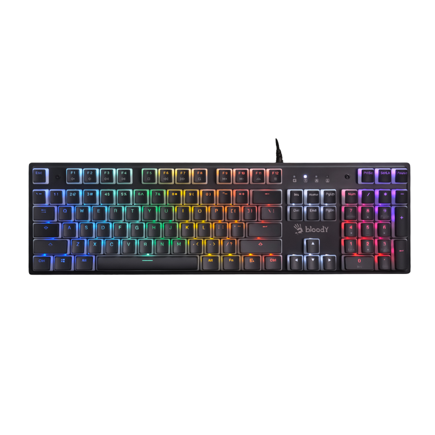 Bloody S520N Pudding Black Mechanical Switch Gaming Keyboard