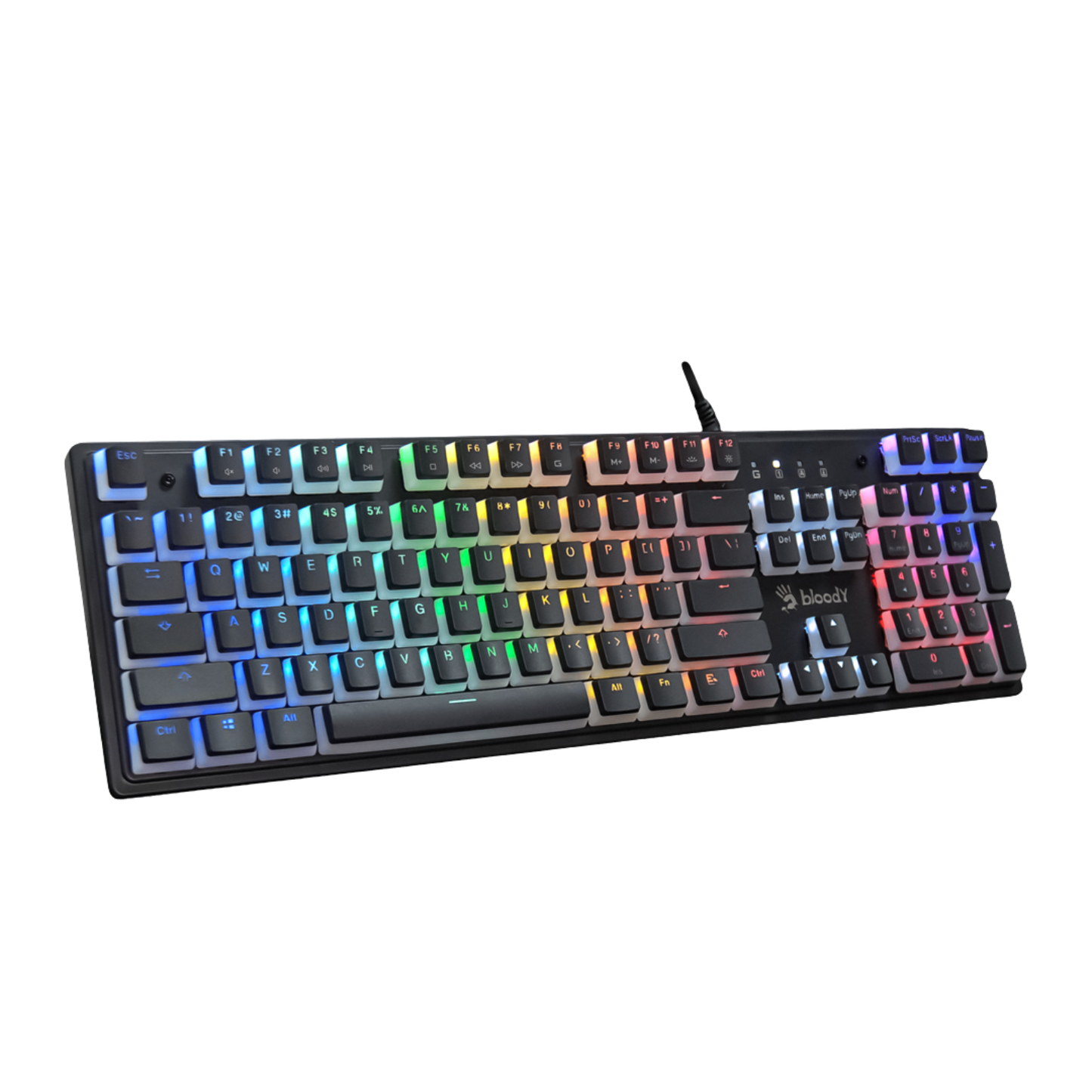Bloody S520N Pudding Black Mechanical Switch Gaming Keyboard