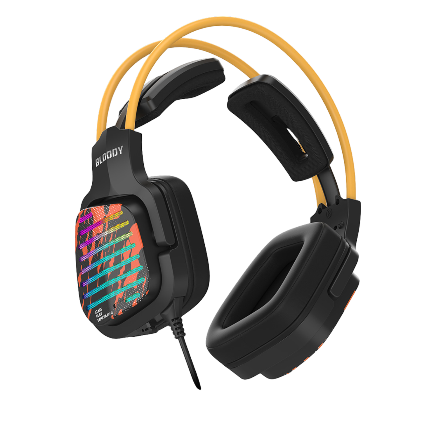 Bloody G565 Virtual 7.1 Surround Sound RGB USB Gaming Headphone