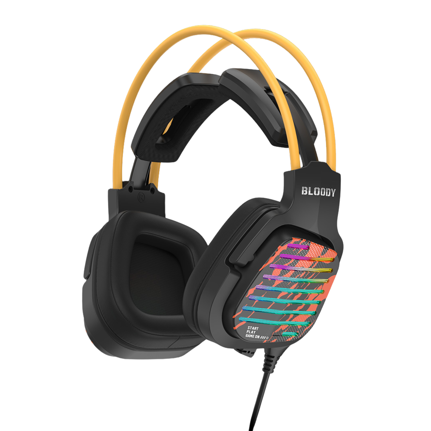 Bloody G565 Virtual 7.1 Surround Sound RGB USB Gaming Headphone