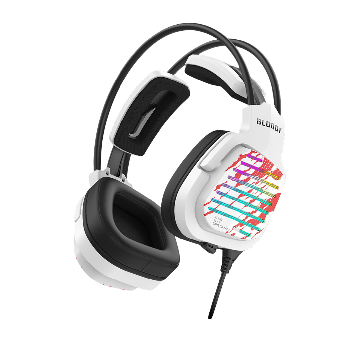 Bloody G565 Virtual 7.1 Surround Sound RGB USB Gaming Headphone