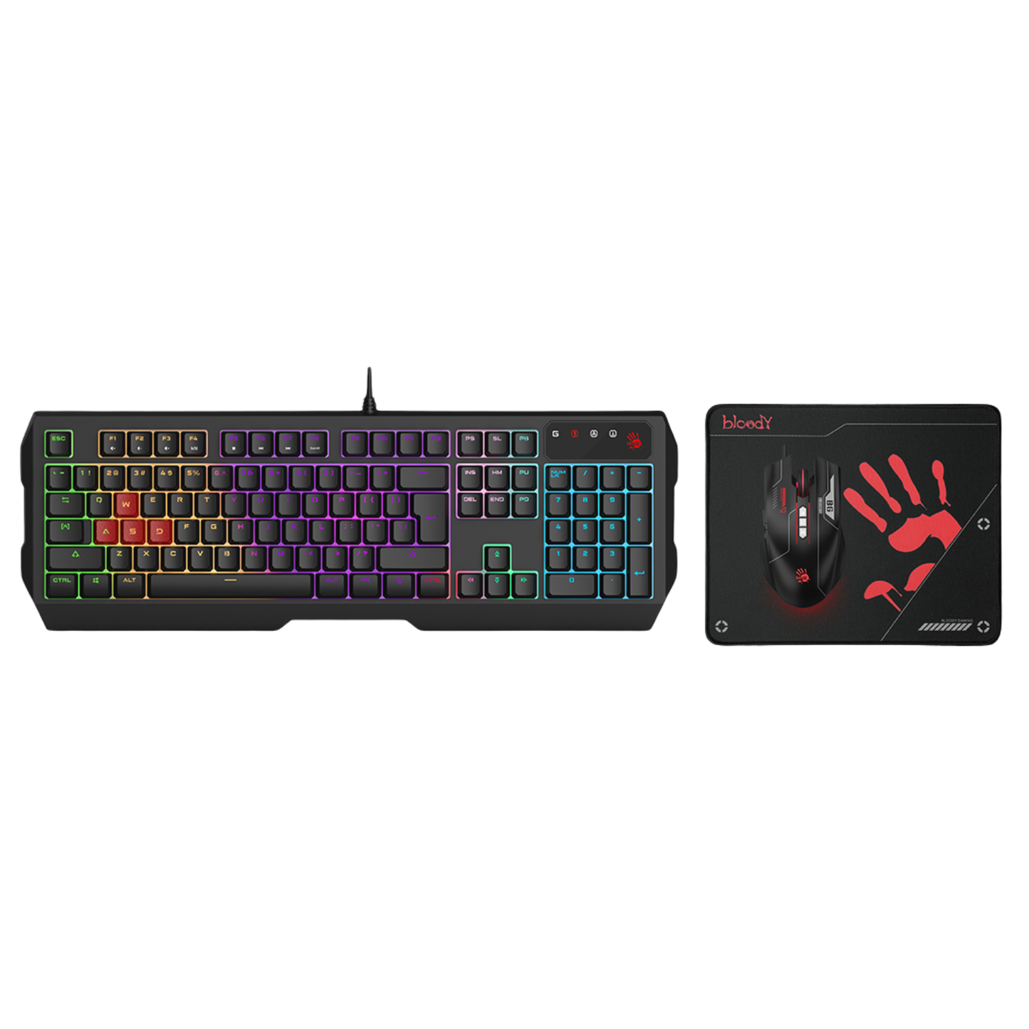 Bloody B1700 (Black) Gaming Desktop B140N+ES7+BP-50M USB US Layout