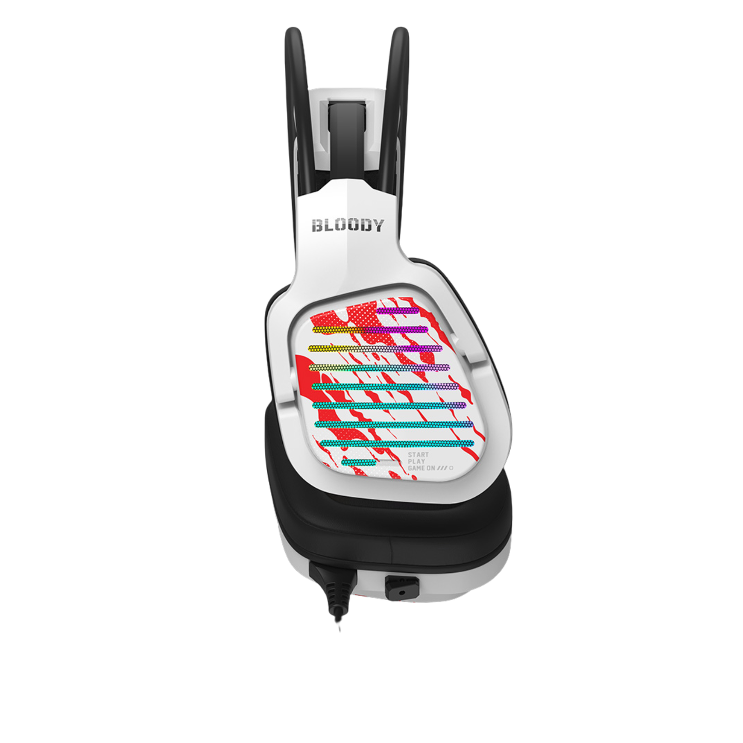 Bloody G565 Virtual 7.1 Surround Sound RGB USB Gaming Headphone