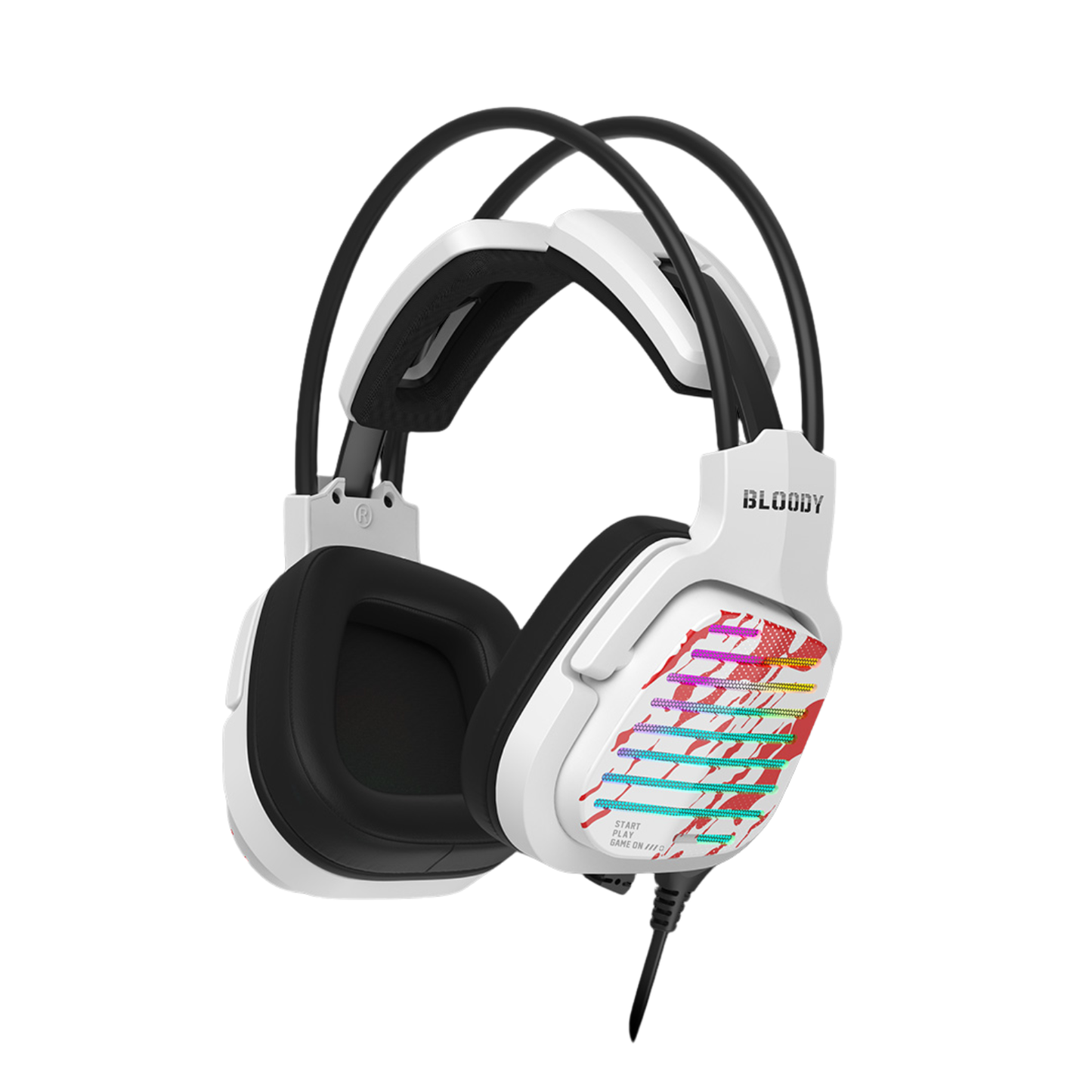 Bloody G565 Virtual 7.1 Surround Sound RGB USB Gaming Headphone