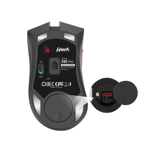 Bloody R90 Plus Naraka 2.4GHz Wireless Gaming Mouse