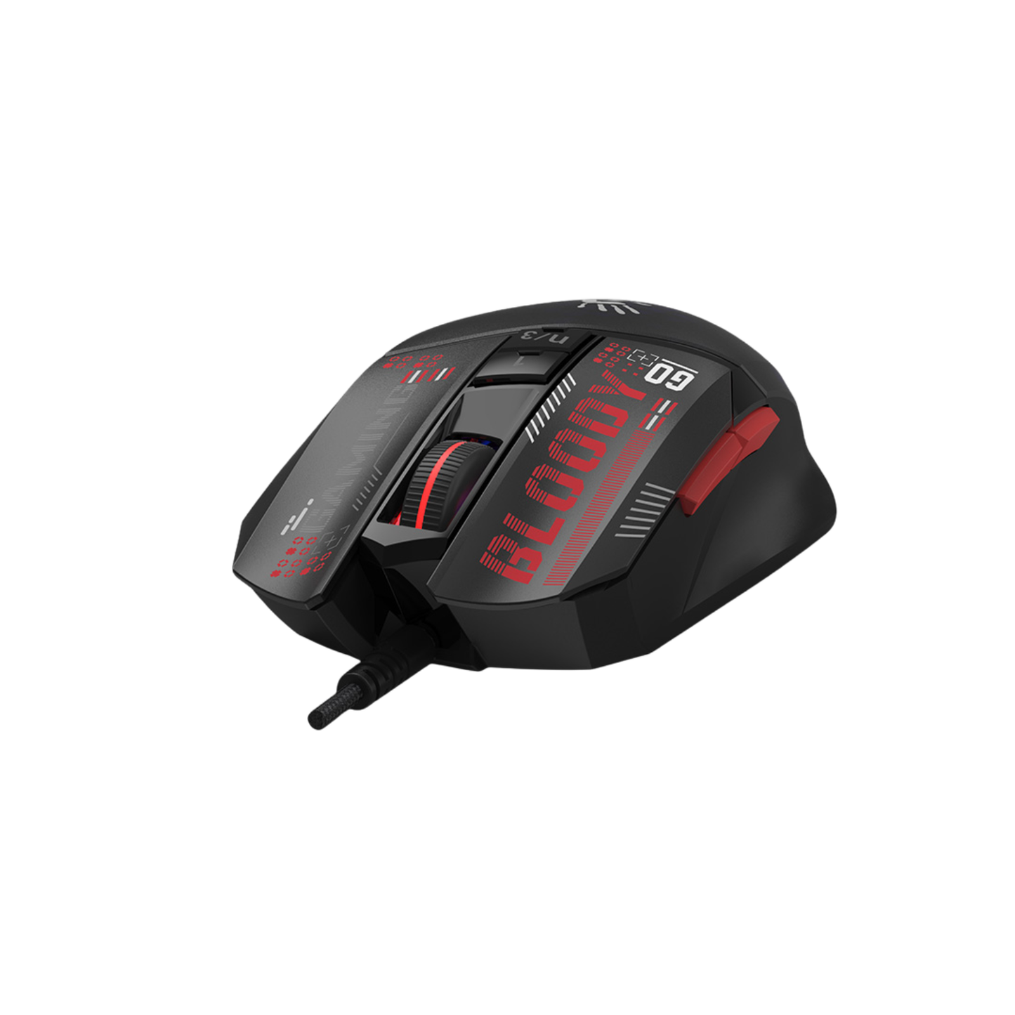 Bloody W60 Max Mini Honeycomb RGB Gaming Wired Mouse USB